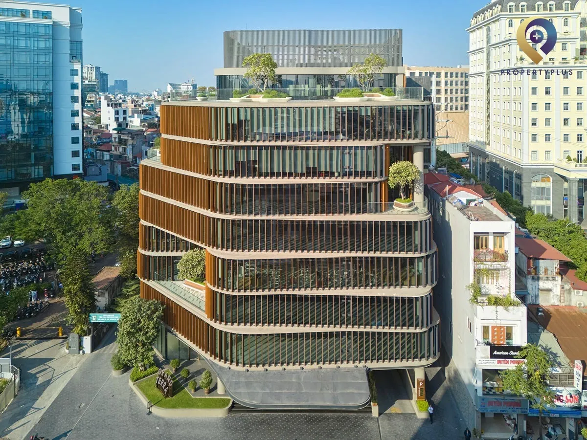 Toàn cảnh tòa nhà Grand Terra nhìn từ trên cao